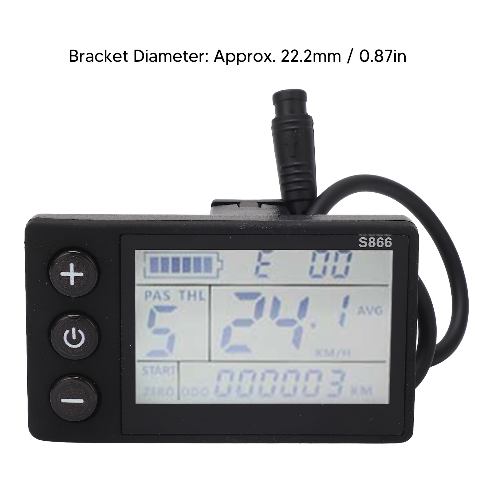 Scooter Parts - LCD-display voor elektrische scooterconversie met 6P