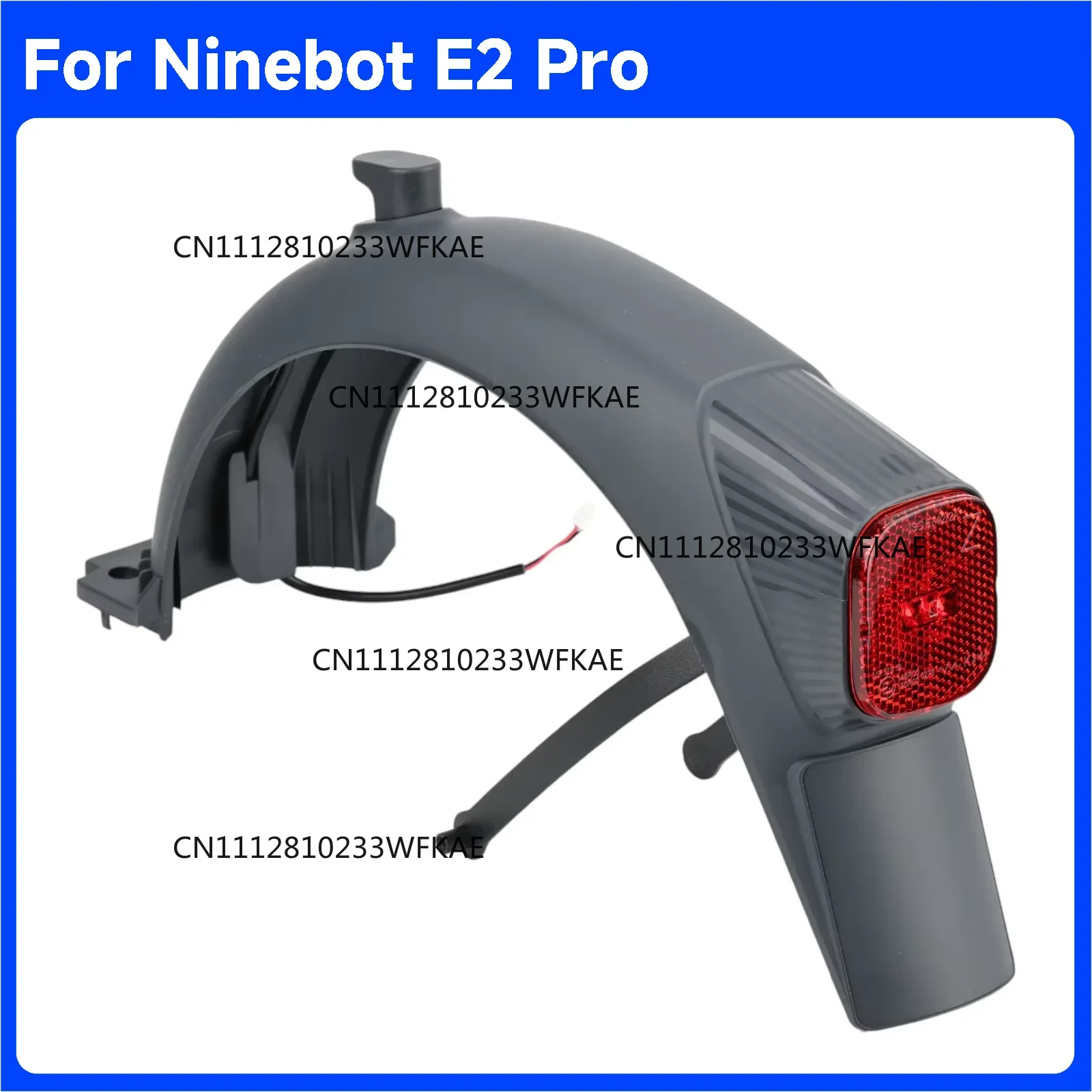 Scooter Parts - Originele achterspatbord voor de Ninebot E2