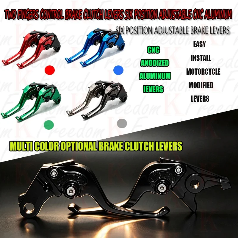 Voor DL650 XT V-strom 250 650  - Cnc Aluminum Adjustable Brake Clutch Levers recensie en prijs