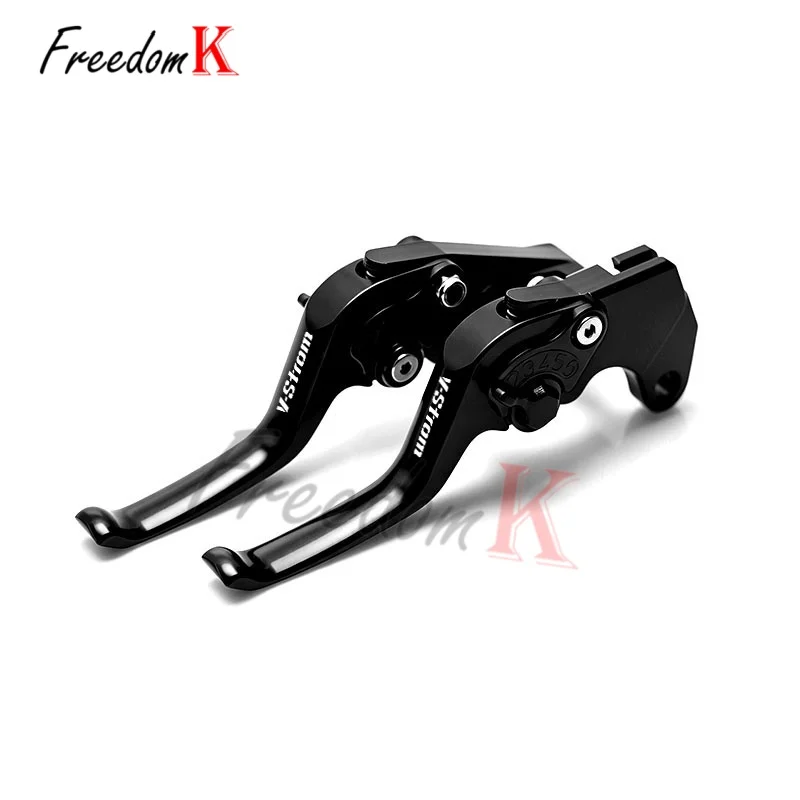 Voor DL650 XT V-strom 250 650  - Cnc Aluminum Adjustable Brake Clutch Levers recensie en prijs