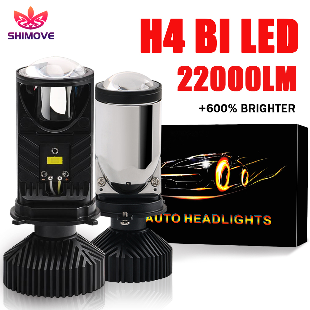 H4 LED Projector Lens Koplamp  - Universal Motorcycle Led Headlight Projector recensie en prijs