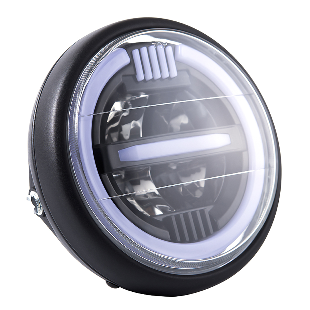 Universele motorfietskoplamp D - Universal Motorcycle Led Headlight Projector recensie en prijs
