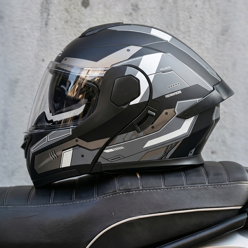 DOT-gecertificeerde Ad Factory - Full Face Motorcycle Helmet With Bluetooth recensie en prijs
