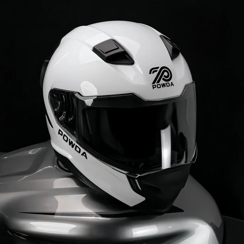 Unisex motorhelm met volledige - Dual Visor Motorcycle Racing Helmet recensie en prijs