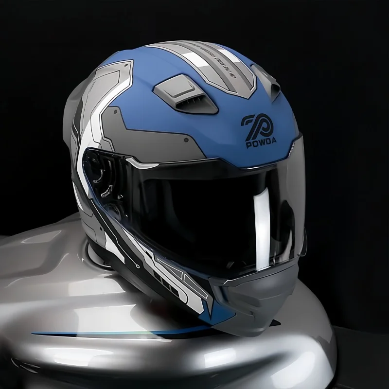 Unisex motorhelm met volledige - Dual Visor Motorcycle Racing Helmet recensie en prijs
