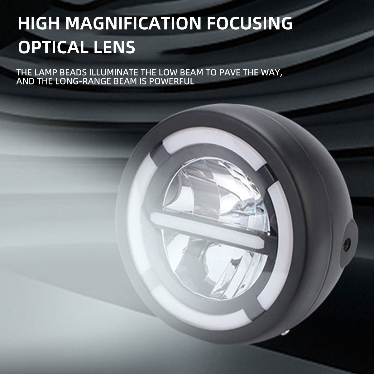 7 inch LED koplamp voor auto e - Universal Motorcycle Led Headlight Projector recensie en prijs