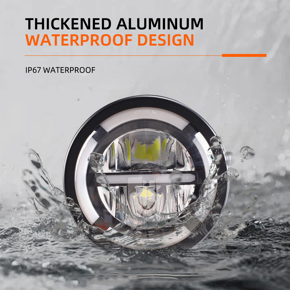 7 inch LED koplamp voor auto e - Universal Motorcycle Led Headlight Projector recensie en prijs