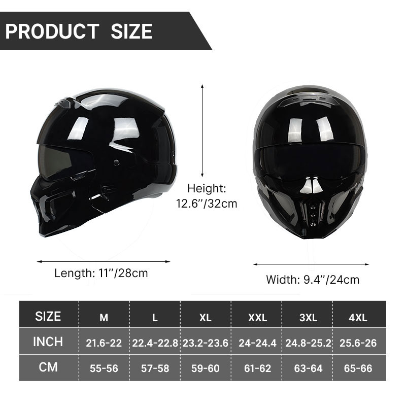 Robuuste helderzwarte Scorpion - Full Face Motorcycle Helmet With Bluetooth recensie en prijs