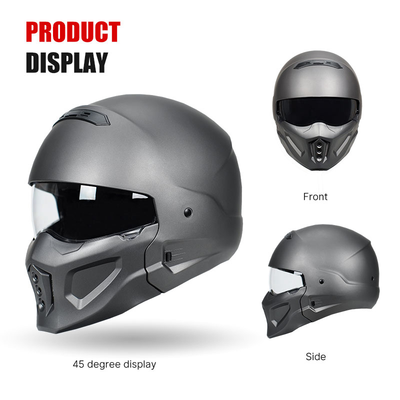 Robuuste helderzwarte Scorpion - Full Face Motorcycle Helmet With Bluetooth recensie en prijs